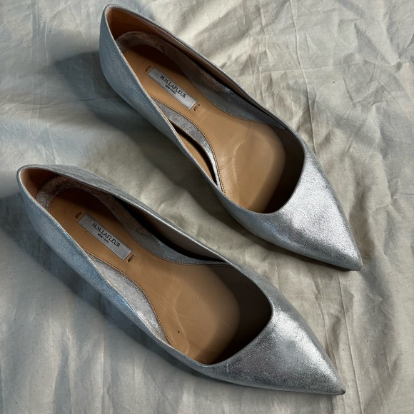 MM Lafleur Metallic Sicer Pointer Flats Size 9/40 - Picture 1 of 9